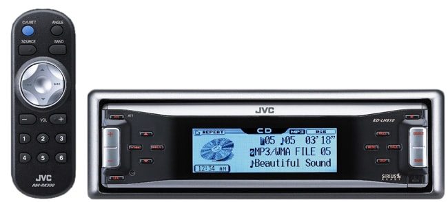 JVC KD LH810 CD Sirius Car Stereo  