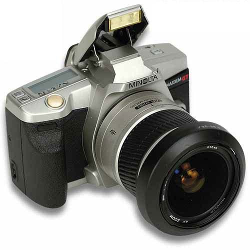 Minolta Maxxum Camera GT with 35 80mm Zoom Lens (Refurbished 