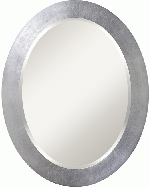 Meridian Silver Beveled Mirror  