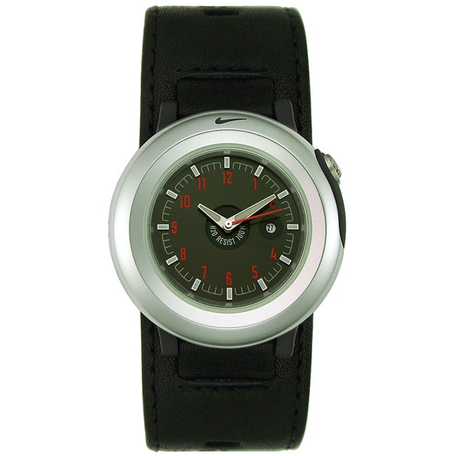 Nike Oregon Series Leather Watch - 10217255 - Overstock.com Shopping ...