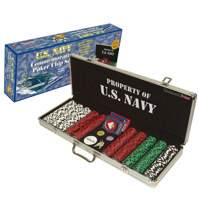 Centenary · Poker Set | Navy/Red