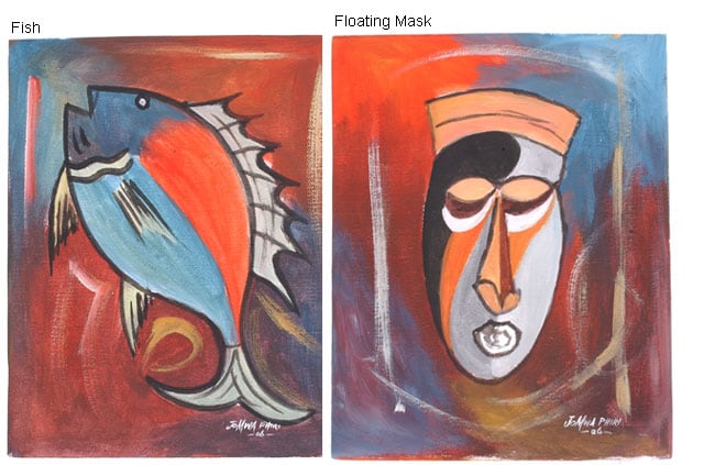 African Abstract Painting Collection (Malawi)  