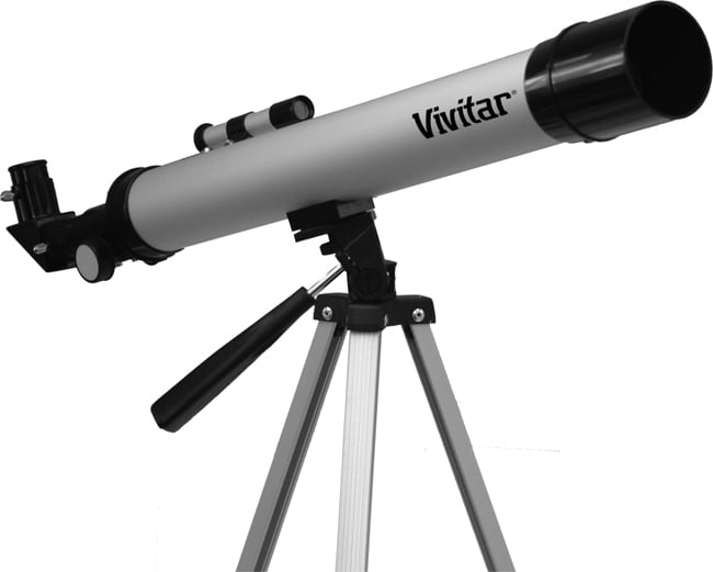 Vivitar 50x/100x Refractor Telescope with Tripod  