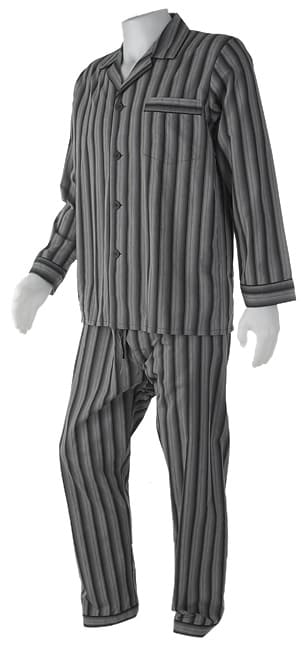 Majestic Mens Cotton Striped Pajamas  