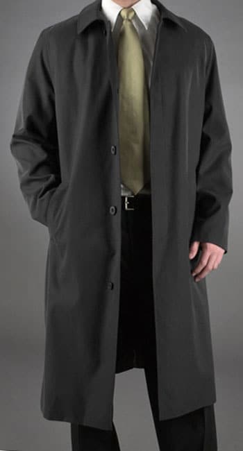 Kenneth Cole Reaction Mens Microfiber Raincoat  