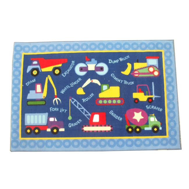 Kid's Construction Rug