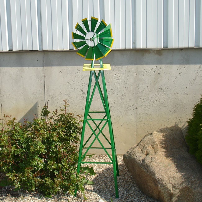 What are some unique decorative windmills?