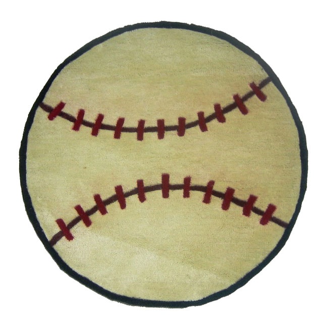 Baseball Fun Rug  