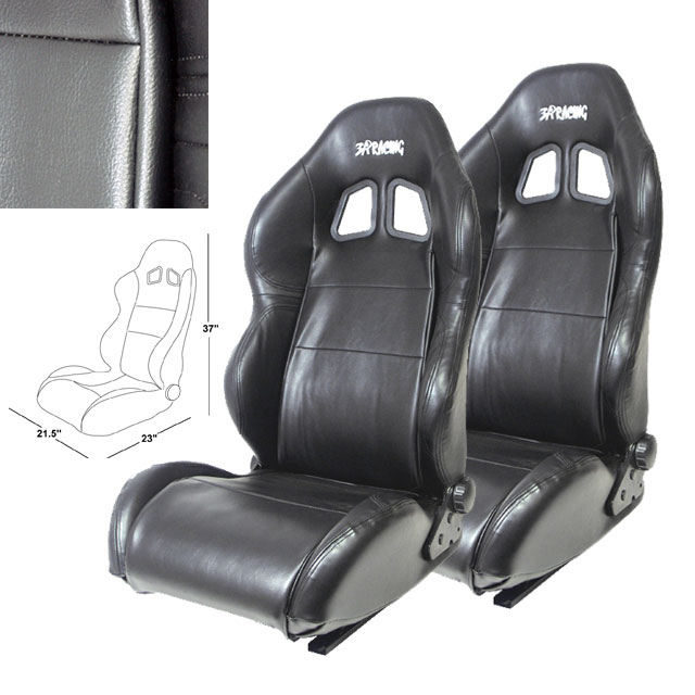 3a Racing Prestige Black Vinyl Seat Free Shipping Today 3a Racing Prestige Black Vinyl Seat