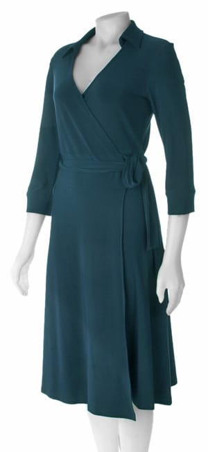 Famous NY Maker Matte Jersey Wrap Dress  