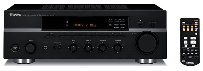 Yamaha Natural Sound AM/FM Stereo Receiver (Refurbished)   