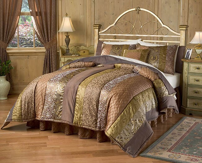 Tuscan Luxury Bedding Ensemble with 230tc Sheet Set (Queen) Free