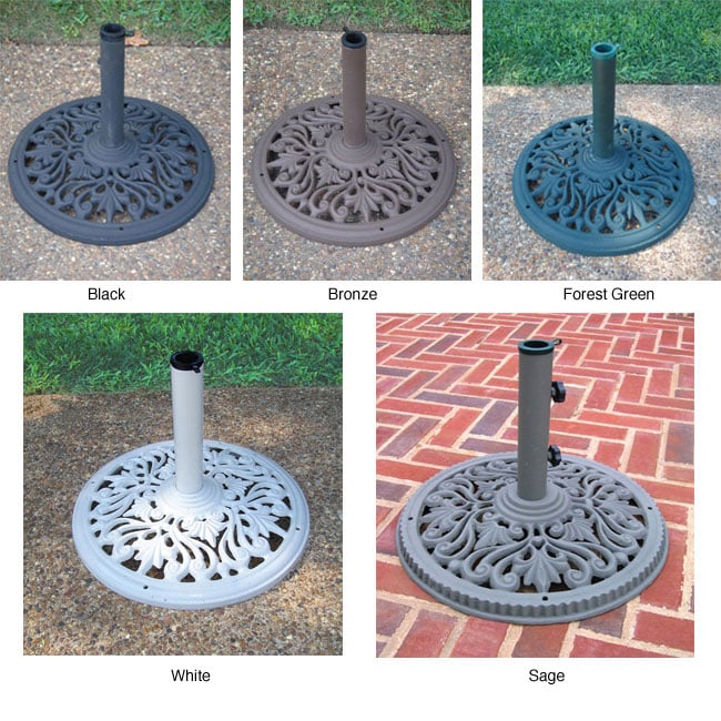 Shop Cast Iron Umbrella Base Free Shipping Today