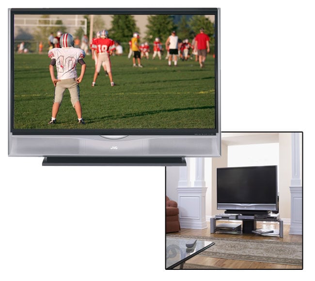 JVC 52inch HDILA Rear Projection TV (Refurbished) Free Shipping
