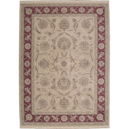 Nourison Ashton House Ribbon Trellis Mink Runner Rug