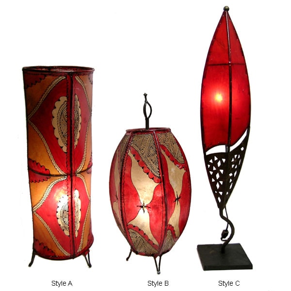 Contemporary Henna Lamp (Morocco)  