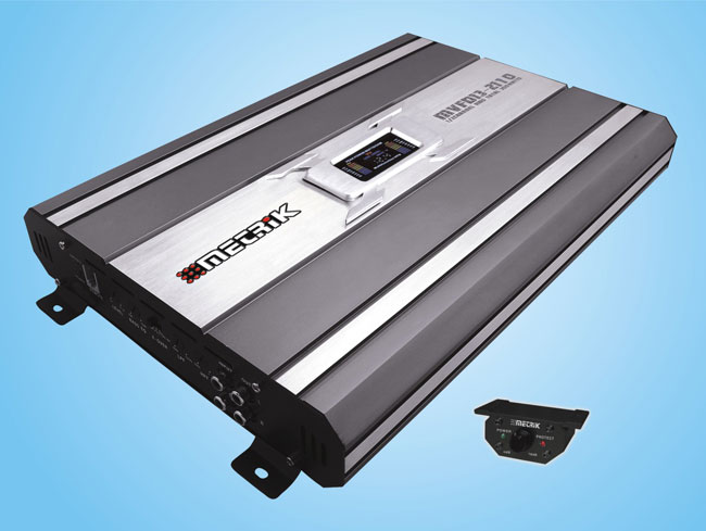 Metrik 1300 watt 2 channel Mobile Amplifier  