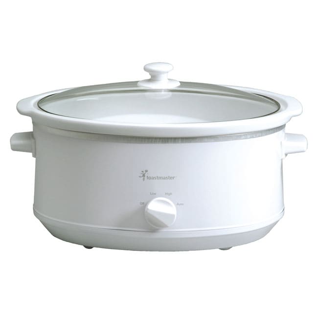 Toastmaster 7 qt Oval Stainless Steel Slow Cooker