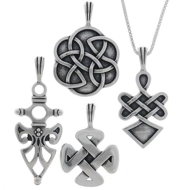 Sterling Silver Celtic Protection Pendants (Options)  