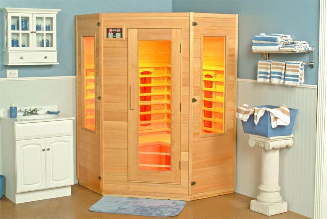 Single person infrared vitality sauna