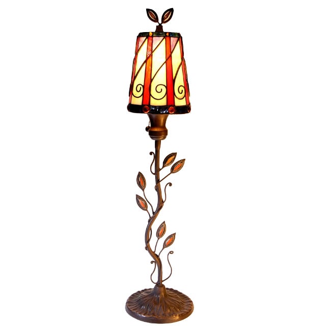 Tiffany style Leaf Accent Lamp  