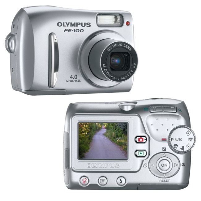 Olympus FE 100 4.0MP Digital Camera (Refurbished)