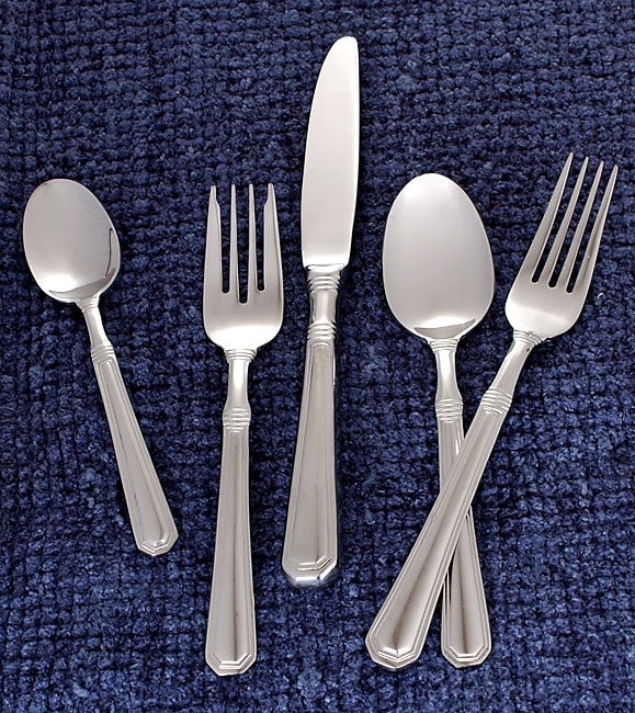 Pfaltzgraff Providence Sand 55piece Flatware Set Free Shipping Today