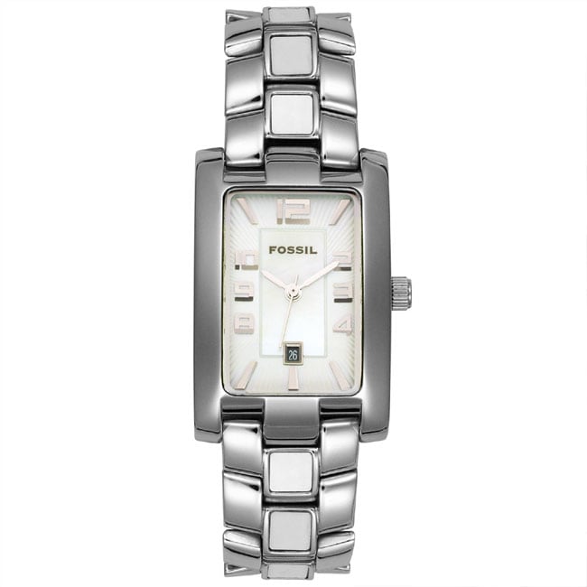 Fossil F2 Womens Stainless Steel Watch Free Shipping Today 10397589 9699