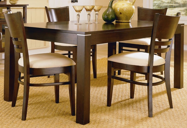 Venice Espresso 5 piece Dining Set  