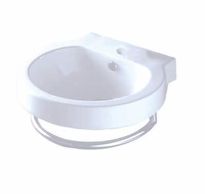 Wall-mount Vitreous China Vessel Sink