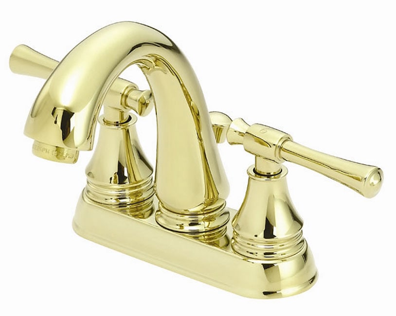 centerset brass bathroom sink faucet