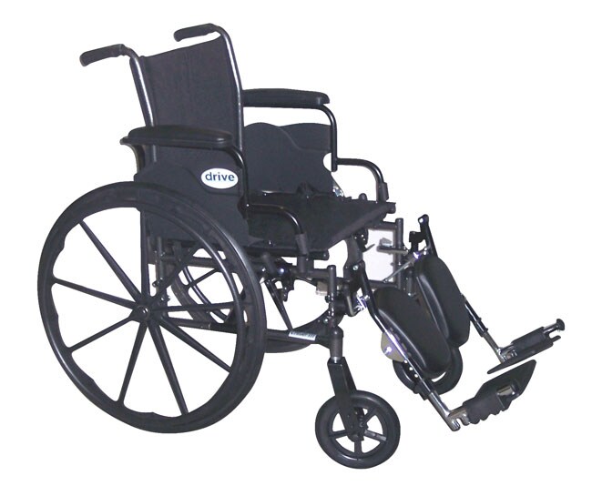 Drive Medical Cruiser III Wheelchair with Elevating Leg Rests Free Shipping Today Overstock
