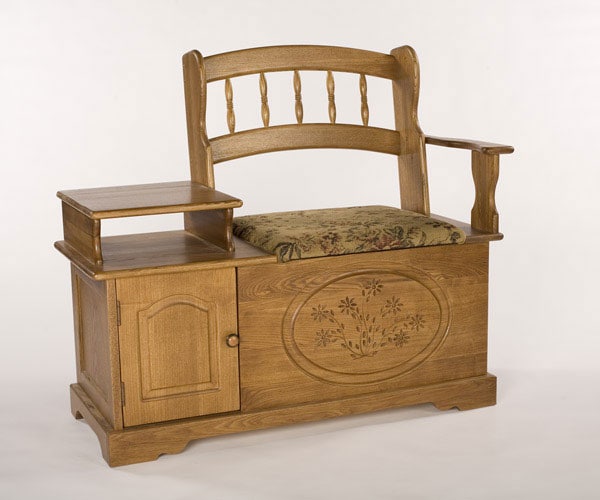 Telephone Storage Bench Free Shipping Today 10468745