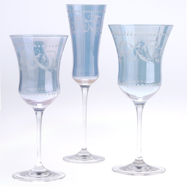 Miller Rogaska Crystal Blue Stemware Free Shipping On Orders Over 45