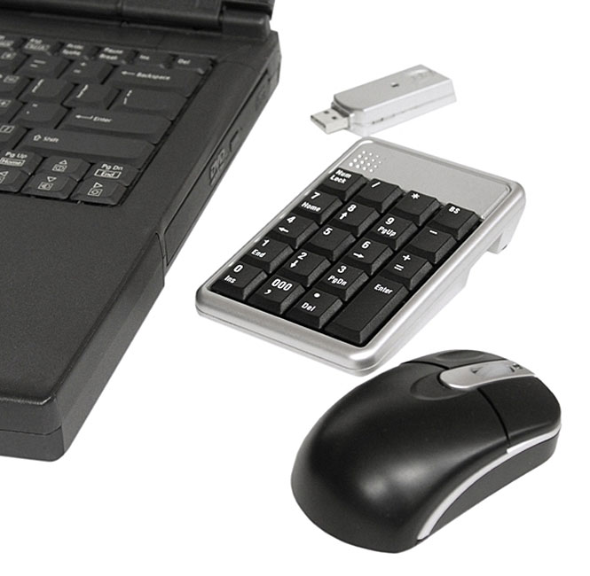 logitech wireless numeric keypad and mouse