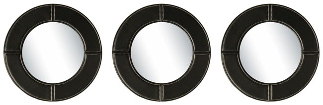 Rufan 3 piece Round Mirror Set  