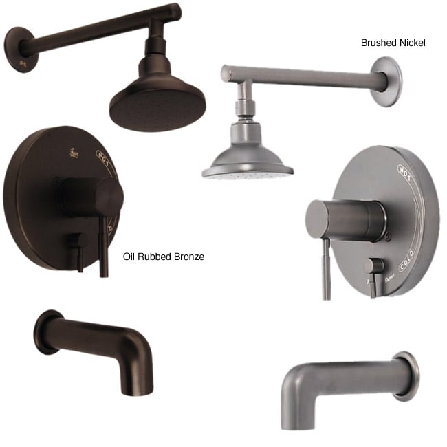 Fontaine Bath Tub Faucet, Valve, Shower Head Set  