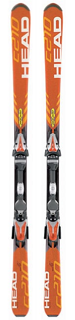 Head Skis C210 with Tyrolia SL10 Bindings  