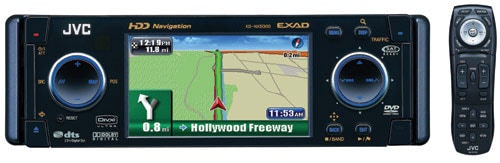 JVC GPS capable In dash Entertainment Center  