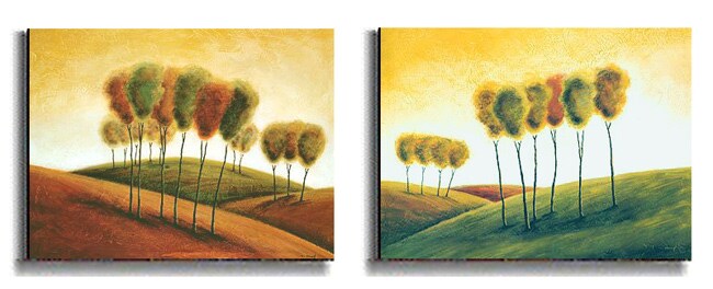 New Morning by M. Klung Stretched Canvas Art Set