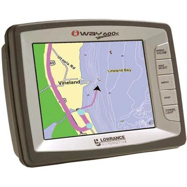 Lowrance iWAY 600C Automotive & Marine GPS System  