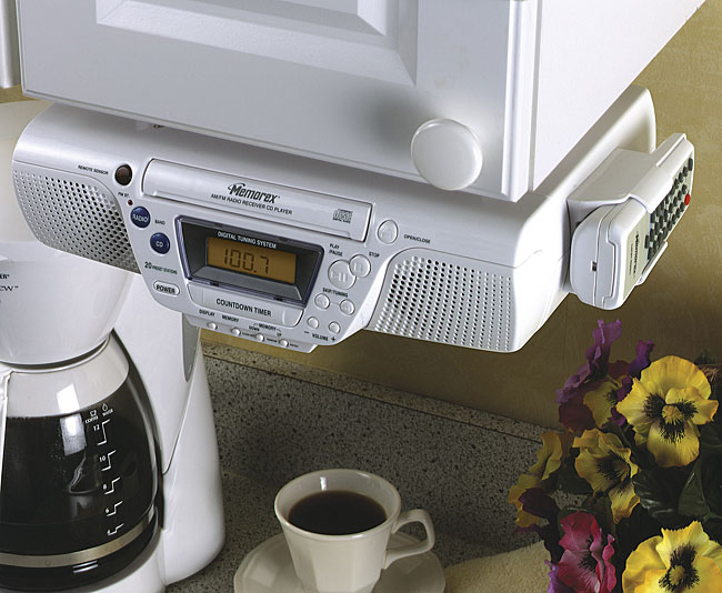 Under Kitchen Cabinet Tv Reviews Cabinetbijius Sony Icf Cd533 Under Kitchen Cabinet Cd Player Am Fm Clock Radio