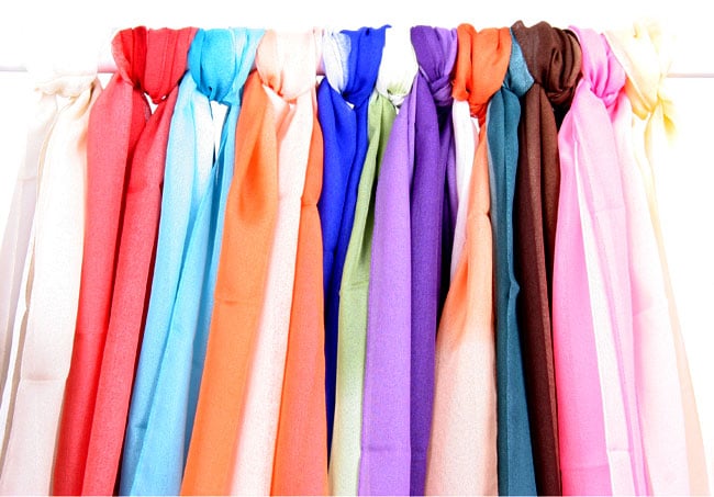 Ombre Chiffon Oblong Scarf (Case of 12)  