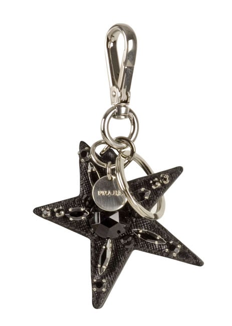 Prada Star Keychain with Swarovski Crystals