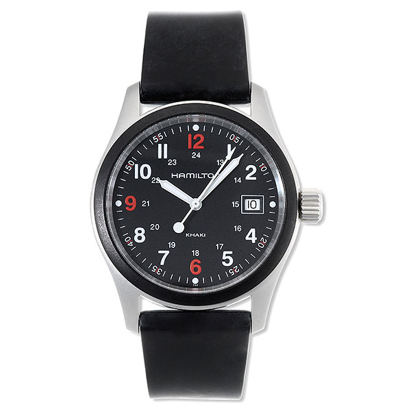 Hamilton Mens Khaki Field Watch  