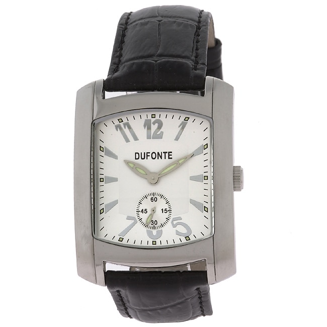 Dufonte by Lucien Piccard Rectangular Case Watch Free Shipping On