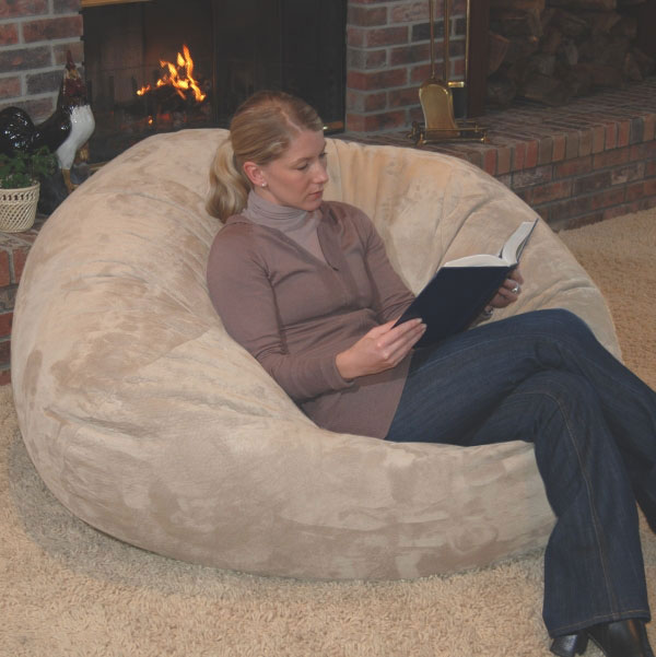 Large Memory Foam Lounge Bag