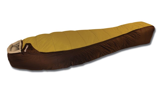 Backside 0 degree Down Mummy Sleeping Bag