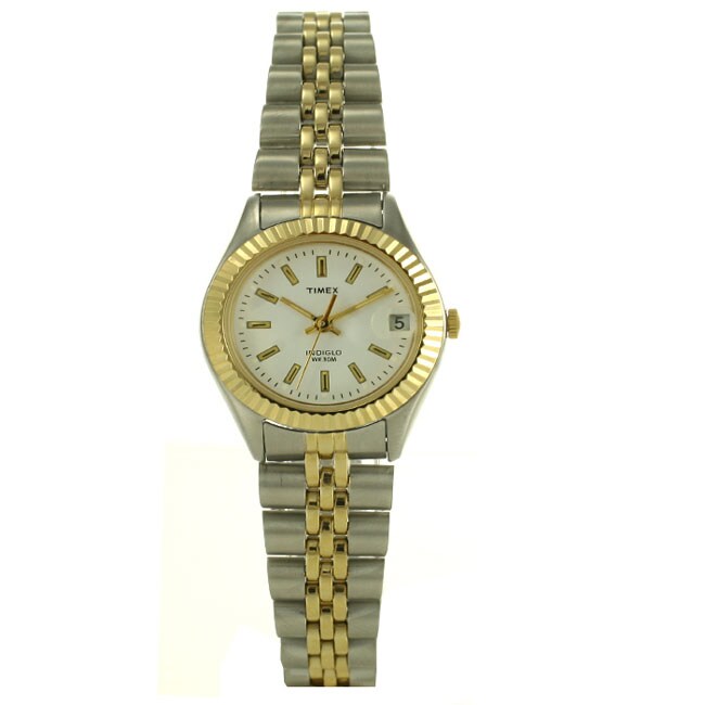 Timex Women's Rolex Style Two-tone Watch - Overstock™ Shopping - Big ...