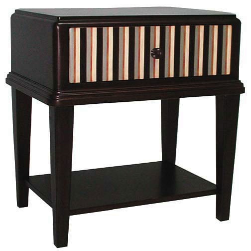 Bombay 1 drawer Nightstand  